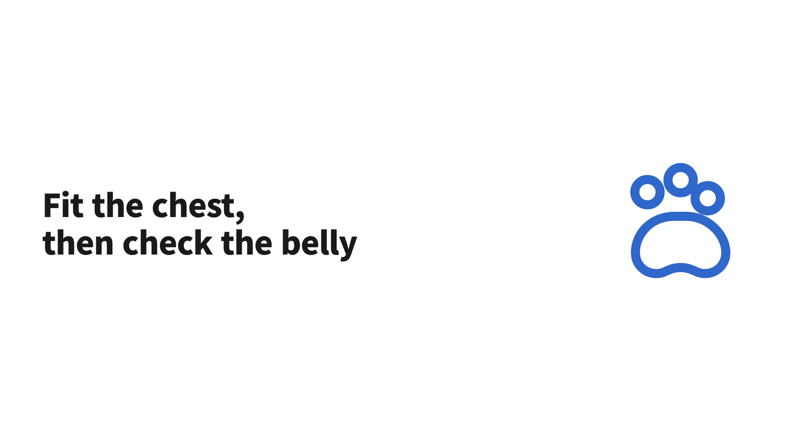 Fit the chest, then check the belly: coat sizing tip for a deep-chested small dog